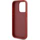 Karl Lagerfeld Karl Lagerfeld KLHCP15XPQDSMGR iPhone 15 Pro Max 6.7" czerwony/red hardcase Diagonal Quilted Script
