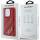 Karl Lagerfeld Karl Lagerfeld KLHCP15XPQDSMGR iPhone 15 Pro Max 6.7" czerwony/red hardcase Diagonal Quilted Script
