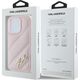 Karl Lagerfeld Karl Lagerfeld KLHCP14XPQDSMGP iPhone 14 Pro Max 6.7" różowy/pink hardcase Diagonal Quilted Script
