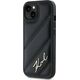 Karl Lagerfeld Karl Lagerfeld KLHCP15MPQDSMGK iPhone 15 Plus / 14 Plus 6.7" czarny/black hardcase Diagonal Quilted Script