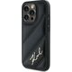 Karl Lagerfeld Karl Lagerfeld KLHCP15XPQDSMGK iPhone 15 Pro Max 6.7" czarny/black hardcase Diagonal Quilted Script
