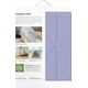 Etui na tablet Uniq UNIQ etui Camden Click iPad Air 13" (2024) fioletowy/light violet
