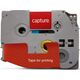 Capture 6mm x 8m Black on Transparent