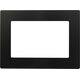 Allnet ALLNET Touch Display Tablet 10 Zoll zbh. Blende für Einbaurahmen schwarz breit