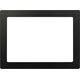 Allnet ALLNET Touch Display Tablet 10 Zoll zbh. Blende für Einbaurahmen silber schmal
