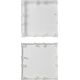 Allnet ALLNET BrickRknowledge Kunststoffschale 2x2 transparent oben und unten 10er Pack