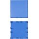 Allnet ALLNET BrickRknowledge Kunststoffschale 2x2 blau oben und unten 10er Pack