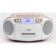 Radioodtwarzacz Reflexion Reflexion RCR2260 Boombox weiß/pink