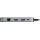 Stacja/replikator Deltaco USB-C (USBC-HDMI30)