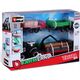Bburago BBU Tractor Valtra N174+3trailers 10cm 31704