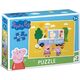 Dodo PUZZLE ŚWINKA PEPPA 30 ELEMENTÓW UROCZA PRZYGODA DLA MALUCHÓW UKŁADANKA