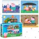 Dodo PUZZLE 4w1 ŚWINKA PEPPA CZTERY UKŁADANKI W JEDNYM OPAKOWANIU DLA DZIECI