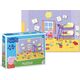 Dodo PUZZLE "ŚWINKA PEPPA" ZABAWA 60 ELEMENTÓW KOLOROWA UKŁADANKA DLA DZIECI