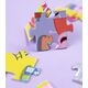 Dodo PUZZLE "ŚWINKA PEPPA" ZABAWA 60 ELEMENTÓW KOLOROWA UKŁADANKA DLA DZIECI