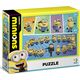 Dodo PUZZLE MINIONS MINIONKI 80 ELEMENTÓW KOLOROWA I WESOŁA UKŁADANKA DLA DZIECI