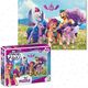 Dodo PUZZLE MY LITTLE PONY 60 ELEMENTÓW UROCZA UKŁADANKA DLA DZIECI KUCYKI