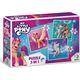 Dodo PUZZLE 3w1 "MY LITTLE PONY" 3 UKŁADANKI W JEDNYM KOLOROWE UKŁADANKI