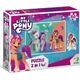 Dodo PUZZLE MY LITTLE PONY Z FIGURKĄ KUCYKA UKŁADANKA 60 ELEMENTÓW DLA DZIECI