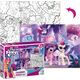Dodo PUZZLE 2w1 "MY LITTLE PONY" 60 ELEMENTÓW KOLOROWANKA I UKŁADANKA W JEDNYM