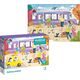 Dodo PUZZLE "DWORZEC KOLEJOWY" KOLOROWA UKŁADANKA 60 ELEMENTÓW DLA NAJMŁODSZYCH