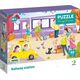 Dodo PUZZLE "DWORZEC KOLEJOWY" KOLOROWA UKŁADANKA 60 ELEMENTÓW DLA NAJMŁODSZYCH