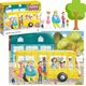 Dodo PUZZLE "GWAR OBOK AUTOBUSU" KOLOROWA I UROCZA UKŁADANKA 60 ELEMENTÓW