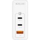 Ładowarka Jellico Ładowarka Sieciowa GaN 100W 1x QC3.0 USB + 2x PD USB-C Jellico C118 biała