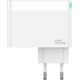 Ładowarka Jellico Ładowarka Sieciowa GaN 100W 1x QC3.0 USB + 2x PD USB-C Jellico C118 biała