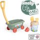 Smoby SMOBY Zestaw do piasku Wózek Wiaderko Grabki Ekologiczny