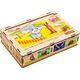 PuzzleOK Drewniane Puzzle 4w1 Zwierzęta Na Farmie Układanka Zestaw Farma