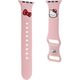 HelloKitty Hello Kitty Pasek HKAWLSCHBLP Apple Watch 42/44/45/49mm różowy/pink strap Silicone Kitty Head