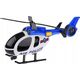 Jokomisiada Zestaw pojazdów policyjnych auto helikopter dźwięk światło ZA4626