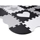 Jokomisiada Puzzle piankowe kontrastowa mata kształty ZA4782