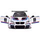 Jokomisiada Auto metalowe model sportowe BMW M6 GT3 skala 1:32 światło dźwięk ZA4613