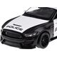 Jokomisiada Auto metalowe policja Ford Shelby GT350 skala 1:32 światła koguty ZA4610