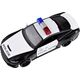 Jokomisiada Auto metalowe policja Ford Shelby GT350 skala 1:32 światła koguty ZA4610