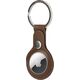 dbramante Copenhagen - AirTag Key Ring - Dark Tan/Silver