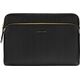 Torba dbramante Paris+ Pebbled full-grain leather sleeve for MacBook Pro 14'' and 14'' Laptop - Night Black