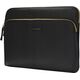 Torba dbramante Paris+ Pebbled full-grain leather sleeve for MacBook Pro 14'' and 14'' Laptop - Night Black