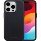 dbramante Roskilde Magsafe - Leather Case for iPhone 15 Pro Max - Black