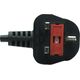 Kabel zasilający OWC 1.0M (39") C7 2-Pin Power Cord with Type G Wall Plug