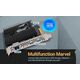Sonnet McFiver PCIe Card - Multifunction Adapter Card with Dual M.2 NVMe SSD Slots, 10Gb�Ethernet and Two 10Gbps USB-C�Ports