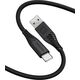 Kabel USB Swissten USB-A - USB-C 1.5 m Czarny (71531010)