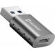 Adapter USB Swissten Adapter USB-A(M)/USB-C(F)