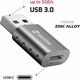 Adapter USB Swissten Adapter USB-A(M)/USB-C(F)