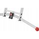 Hailo HAILO S100 Hailo ProfiLOT ladder combinable aluminum / 2x9+1x8 steps 039309507