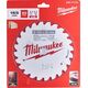 Milwaukee MILWAUKEE CIRCULAR SAW 165x20x2.2x24z WOOD - FAST CUTTING CSB P W