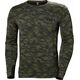 Helly Hansen Undershirt HELLY HANSEN Lifa Merino Crewneck, camouflage 2XL
