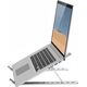 Swissten Swissten Aluminum Pad for Laptop from 10 - 15" Gray