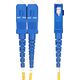 StarTech StarTech SMLCSC-OS2-2M kabel InfiniBand / światłowodowy LC SC Żółty